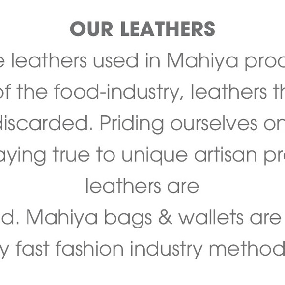 New condition Mahiya Ethically Sourced Leather Boho Handbag - Picture 6 of 16